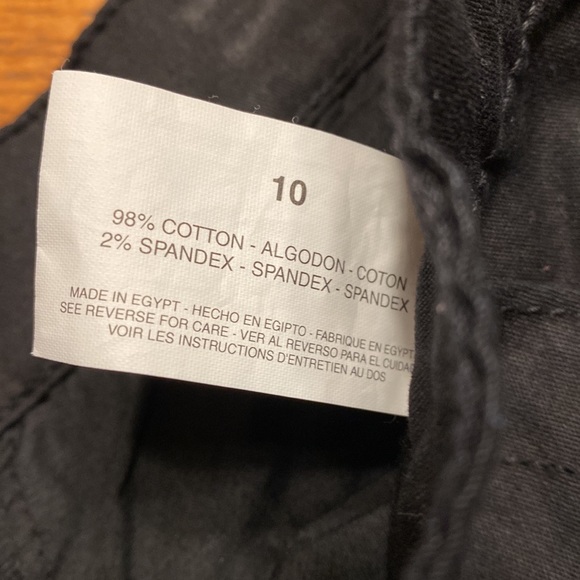 Gloria Vanderbilt black Flare Boot cut leg dress pants size 10 - Picture 6 of 13